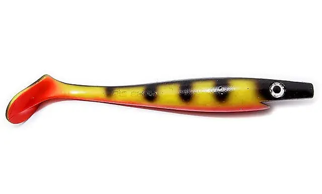 Strike Pro Pig Shad Hot Spotted Bullhead23cm 90g 4 Strike Pro Pig Shad Hot Spotted Bullhead23cm 90g - Bild 2