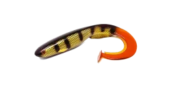 Gator Catfish 35cm BlackPerchCurlytail Med Stor Profil For Stor Fisk