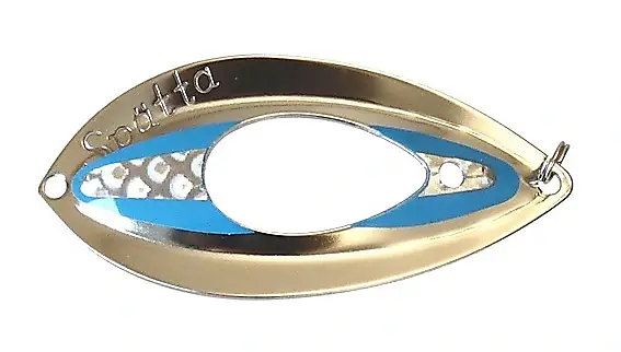 G. Erikssons Fiskeredskap G.E.F Spätta Blinken 68mm - Sølv/BlåRøyeblink 3 G. Erikssons Fiskeredskap G.E.F Spätta Blinken 68mm - Sølv/BlåRøyeblink