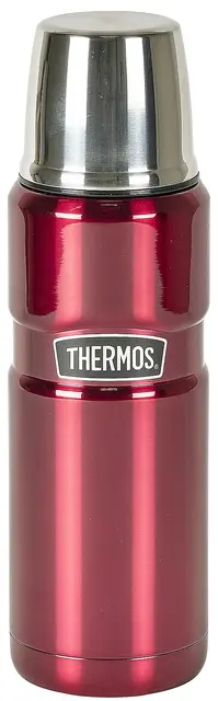 Thermos Stainless King Termos Rød 0,47 LTermos I Rustfritt Stål Med Kopplokk