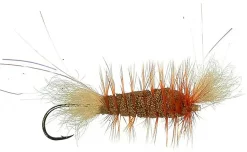 FishMadMan Tube Bomber Brown/Orange - SmallKjøp 12 Fluer Få Gratis Flueboks