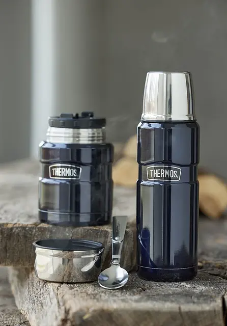 Thermos Stainless King Termos Blå 0,47LTermos I Rustfritt Stål Med Kopplokk 4 Thermos Stainless King Termos Blå 0,47LTermos I Rustfritt Stål Med Kopplokk - Bild 2