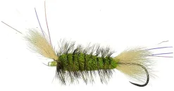 FishMadMan Tube Bomber Black/High Viz Green - BigKjøp 12 Fluer Få Gratis Flueboks