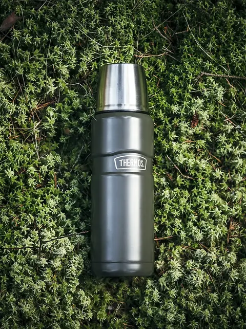 Thermos Stainless King Termos Army 0,47LTermos I Rustfritt Stål Med Kopplokk 7 Thermos Stainless King Termos Army 0,47LTermos I Rustfritt Stål Med Kopplokk - Bild 5