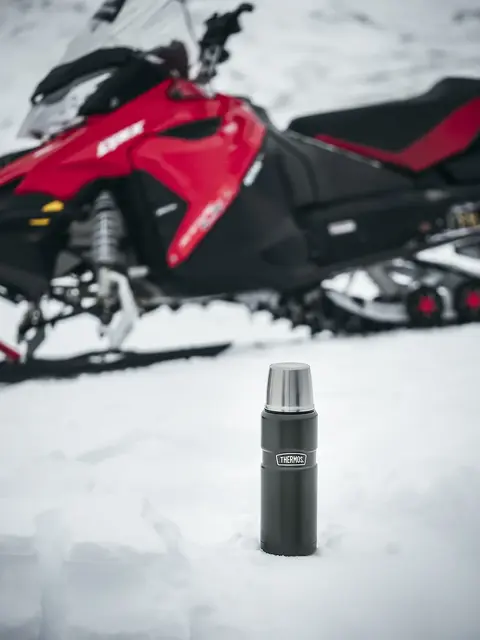 Thermos Stainless King Termos Army 0,47LTermos I Rustfritt Stål Med Kopplokk 5 Thermos Stainless King Termos Army 0,47LTermos I Rustfritt Stål Med Kopplokk - Bild 3