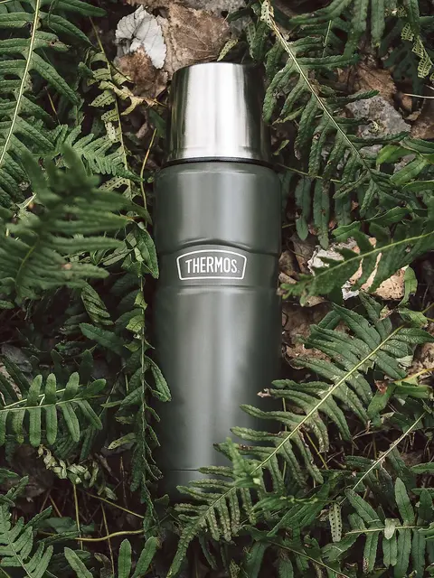 Thermos Stainless King Termos Army 0,47LTermos I Rustfritt Stål Med Kopplokk 6 Thermos Stainless King Termos Army 0,47LTermos I Rustfritt Stål Med Kopplokk - Bild 4