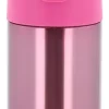 Thermos Funtainer Drikkeflaske M SugerørPink 355ml