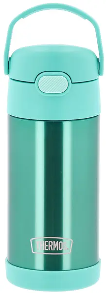 Thermos Funtainer Drikkeflaske M SugerørTeal 355ml