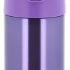 Thermos Funtainer Drikkeflaske M SugerørViolet 355ml