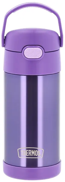 Thermos Funtainer Drikkeflaske M SugerørViolet 355ml