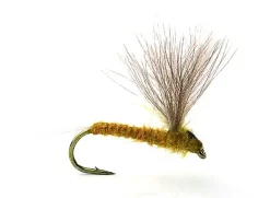 Umpqua Flies Rune's CdC No-hackle Light Olive #14Kvalitetsfluer Fra Kjente Leverandører