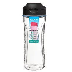 Sistema Plastics Sistema Hydration Tritan Active 800 Ml Black 0,80 L