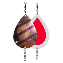 Sovik Søvik Dividalsblinken Kobber/Lilla/Rosa100mm