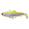 Savage Gear 4D Rattle Shad Trout 80gLemon Trout 17cm -Flugor Butik 74000.640