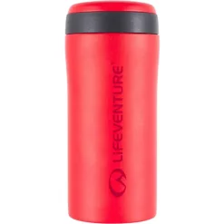 Lifeventure Thermal Mug Matt RødHolder På Varmen I Opptil 4 Timer!