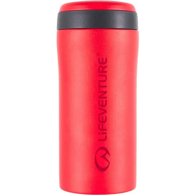 Lifeventure Thermal Mug Matt RødHolder På Varmen I Opptil 4 Timer! 3 Lifeventure Thermal Mug Matt RødHolder På Varmen I Opptil 4 Timer!