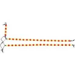 Fladen Beaded Spreader Boom Green/Black5mm