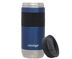 Contigo Byron 2.0 SS Blue Corn 470ml100% Lekkasjefri Drikkekopp -Flugor Butik contigo byron 2 0 blue corn 03.640