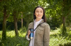 Contigo Byron 2.0 SS Blue Corn 470ml100% Lekkasjefri Drikkekopp -Flugor Butik contigo byron 2 0 blue corn 05.640