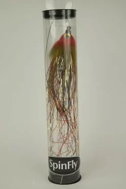 Flydressing Dobb Daddy - Red HeadFluga Till Spinnfiske