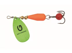 Kinetic Droopy 6g Grønn/OrangeGrym Spinnare