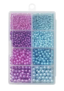 Kinetic Pearl Beads KitFlytekuler, Purple/Light Blue