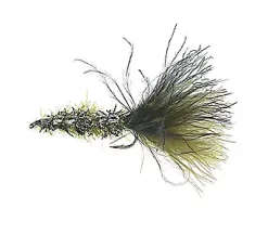Unique Flies Børsteormen Peacock # 4Kjøp 12 Fluer Få Gratis Flueboks