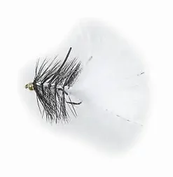 Unique Flies Rubber Leg Wooly Bugger #8 WhiteKjøp 12 Fluer Få Gratis Flueboks