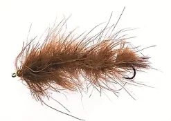 Unique Flies Marabou Worm #10 - BrownKjøp 12 Fluer Få Gratis Flueboks