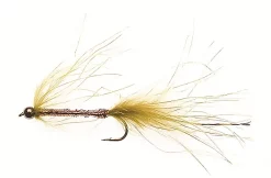 Unique Flies Leech #8 - OliveKjøp 12 Fluer Få Gratis Flueboks