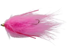 Unique Flies Marabou Worm #8 Pink DaiichiKjøp 12 Fluer Få Gratis Flueboks