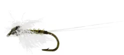 Unique Flies Baetis Spinner Biot Olive #16TMC100