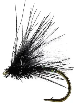 Unique Flies Midge Flash CDC Black #19TMC112TR