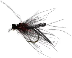 Unique Flies Bibio Pomonae Black #12TMC2487