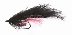Unique Flies Zonker Minnow Black #6Kjøp 12 Fluer Få Gratis Flueboks