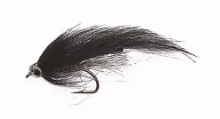 Unique Flies Mini Zonker Black #8Kjøp 12 Fluer Få Gratis Flueboks