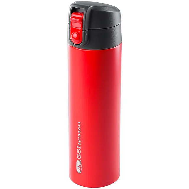 GSI Outdoor GSI Microlite Vacuum Bottle 500mlHaute Red 3 GSI Outdoor GSI Microlite Vacuum Bottle 500mlHaute Red
