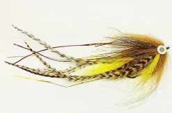Flydressing Bauer Pike Deceiver #4/0 BurbotKvalitetsflugor Från Välkänd Märke
