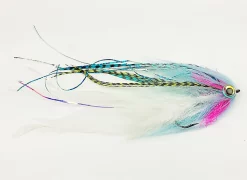 Flydressing Bauer Pike Deceiver #4/0 UV BaitfishKvalitetsflugor Från Välkänd Märke