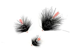 Frodin Flies Frödin Flies Loose Bodies 1, 2 Og 3cmBlack & Silver