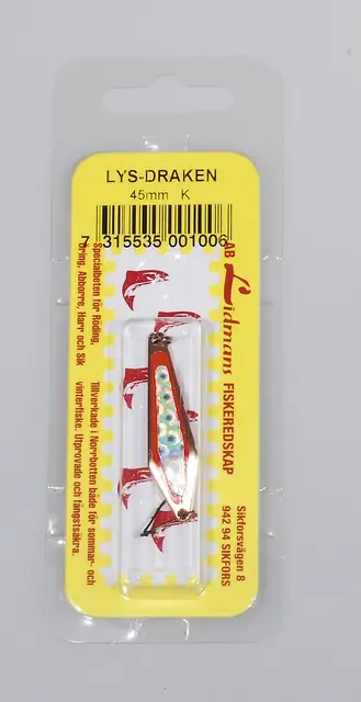 Lidmans Lys Draken K 45mmRøyeblink 3 Lidmans Lys Draken K 45mmRøyeblink