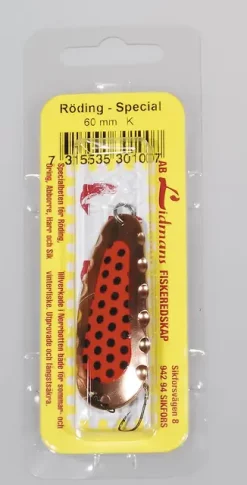 G. Erikssons Fiskeredskap G.E.F Röding Spesial K 60mmRøyeblink - 60mm -Flugor Butik ld60k.640