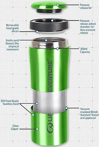 Lifeventure Thermal Mug - PurpleHolder På Varmen I Opptil 4 Timer! 4 Lifeventure Thermal Mug - PurpleHolder På Varmen I Opptil 4 Timer! - Bild 2