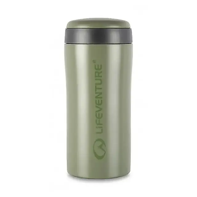 Lifeventure Thermal Mug - KhakiHolder På Varmen I Opptil 4 Timer! 3 Lifeventure Thermal Mug - KhakiHolder På Varmen I Opptil 4 Timer!