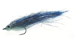 Fishmadman Pike Fly Single Hook 5/0Blue And Silver