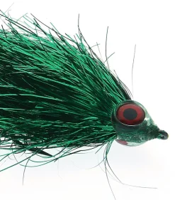 Fishmadman Pike Fly Single Hook 5/0Green Flash