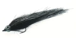 Fishmadman Pike Fly Single Hook 5/0Gun Smoke Black