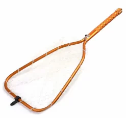 Rising Brookie 10" Net OrangeOrange Håv Med Klart C&R Gumminett -Flugor Butik rising brookie 10 inch net orange white 01.640