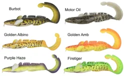 Savage Gear 3D Burbot 250 Fire TigerFireTiger, 75g, 25cm -Flugor Butik savage gear 3d burbot gummifisch quappe 25cm 3 19.640