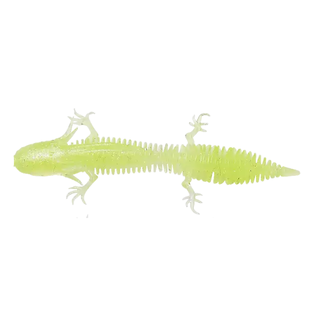 Savage Gear Ned Salamander 7,5cm 3gChartreuse 5-pack Floating 3 Savage Gear Ned Salamander 7,5cm 3gChartreuse 5-pack Floating